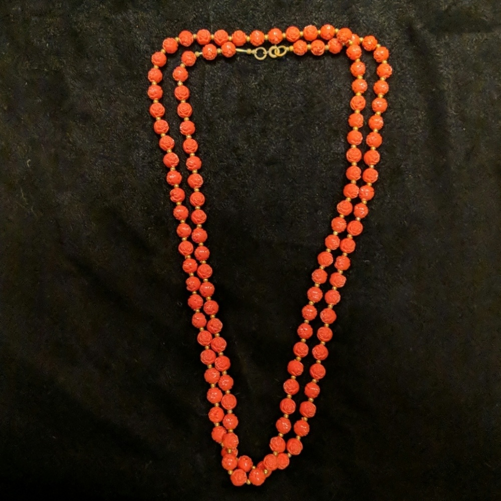 Rose necklace